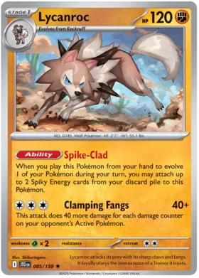 Lycanroc (Holo) (085/159)