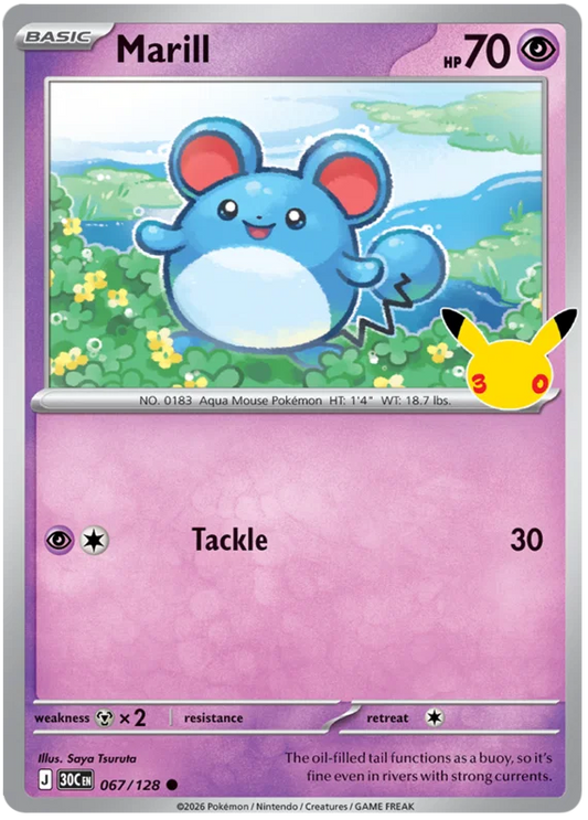 Marill (067/128) (Holo)