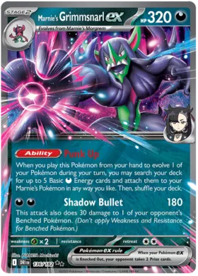 Marnie's Grimmsnarl ex (136/182)