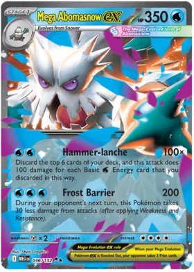 Mega Abomasnow ex (036/132)