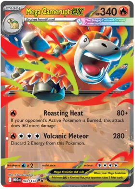 Mega Camerupt ex (022/132)