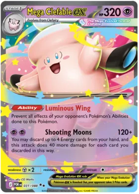 Mega Clefable ex (031/088)