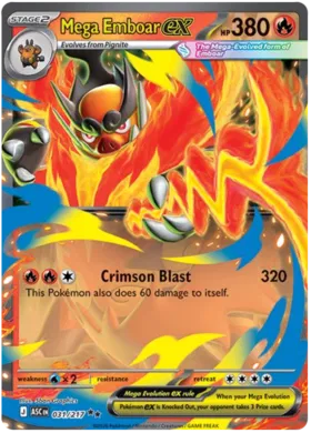Mega Emboar ex (031/217)
