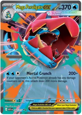 Mega Feraligatr ex (043/217)