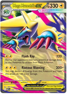 Mega Manectric ex (050/132)
