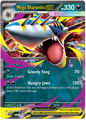 Mega Sharpedo ex (061/094)