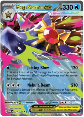 Mega Starmie ex (021/088)