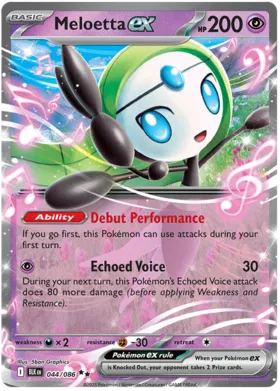Meloetta ex (044/086)