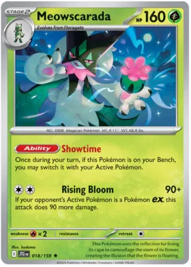 Meowscarada (Holo) (018/159)