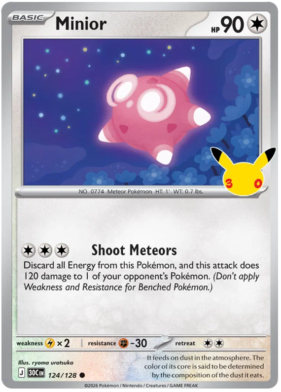 Minior (124/128) (Holo)
