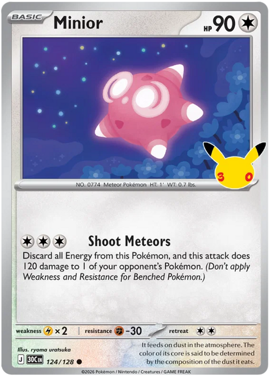 Minior (124/128) (Holo)