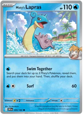 Misty's Lapras (050/182)