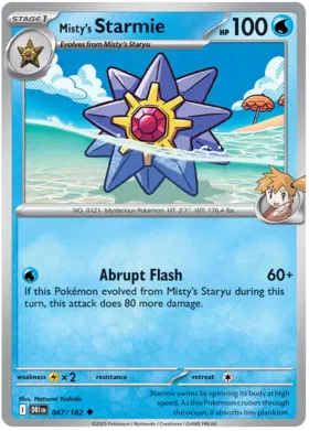 Misty's Starmie (047/182)