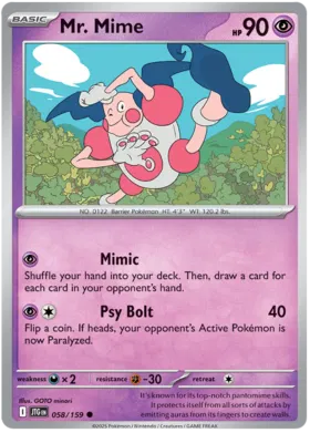 Mr. Mime (058/159)
