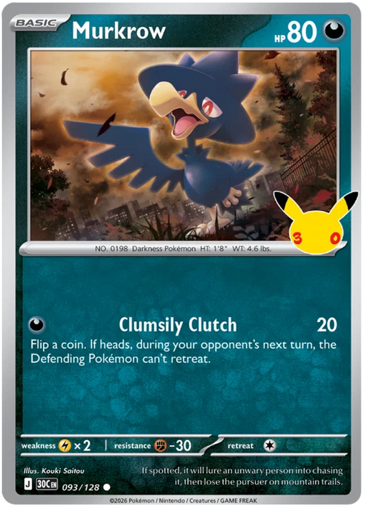 Murkrow (093/128) (Holo)