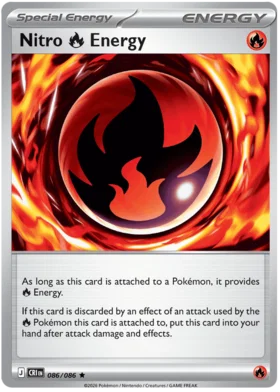 Nitro Fire Energy (Holo) (086/086)