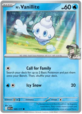 N's Vanillite (049/217)