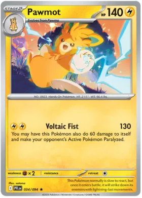 Pawmot (Holo) (034/094)