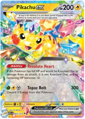 Pikachu ex (057/217)