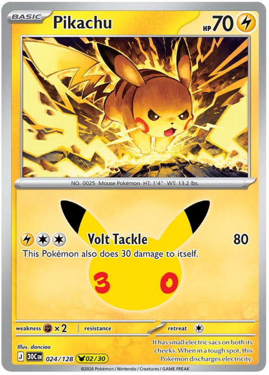 Pikachu (024/128) (Holo)