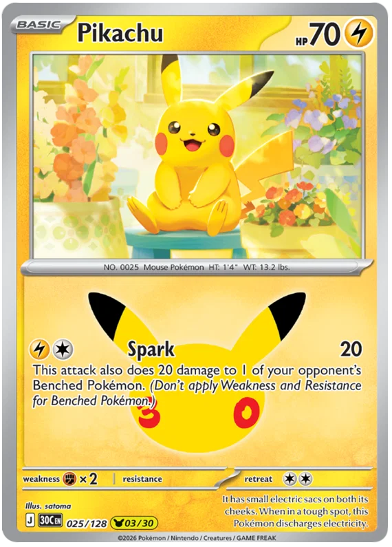 Pikachu (025/128) (Holo)