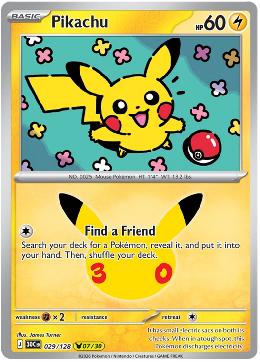 Pikachu (029/128) (Holo)