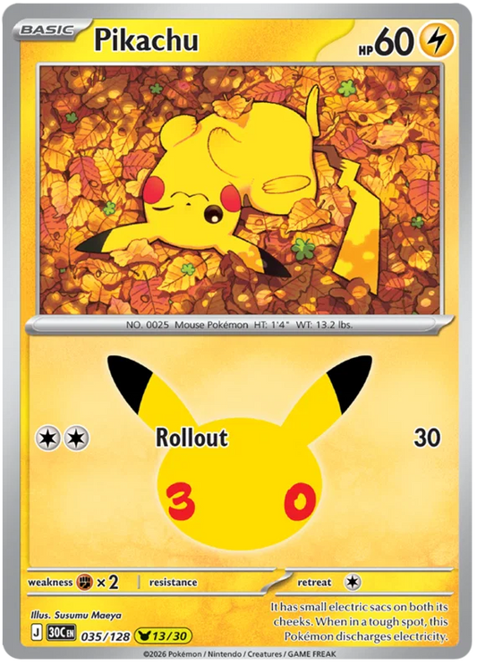 Pikachu (035/128) (Holo)