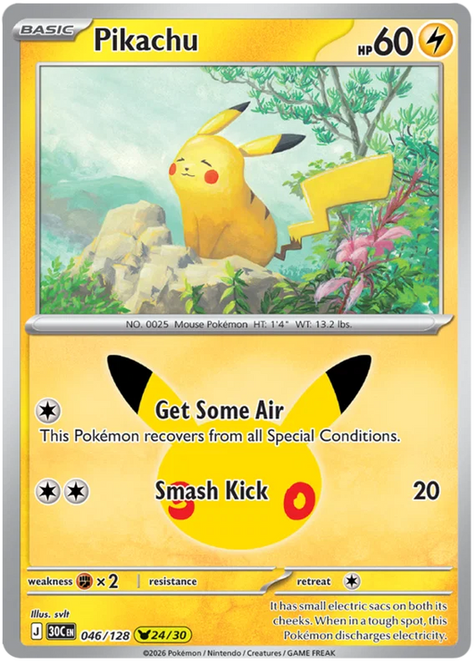 Pikachu (046/128) (Holo)
