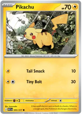 Pikachu (055/217)