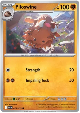 Piloswine (078/159)