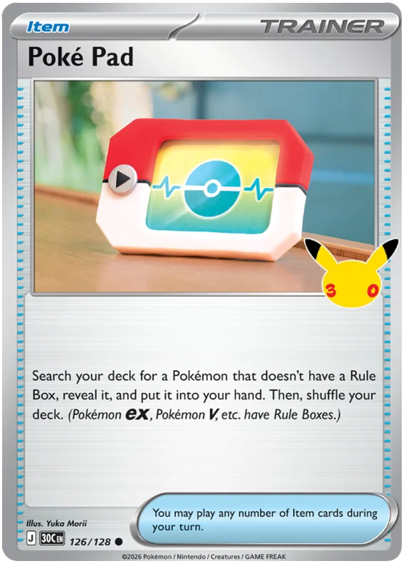 Poké Pad (126/128) (Holo)