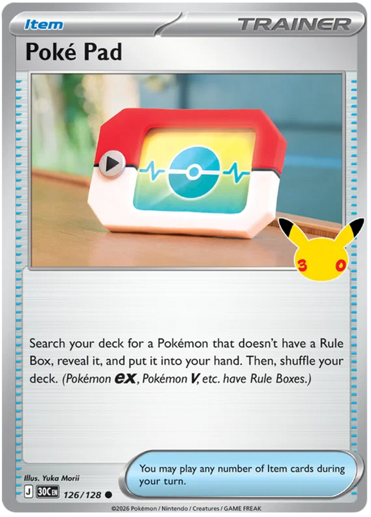 Poké Pad (126/128) (Holo)