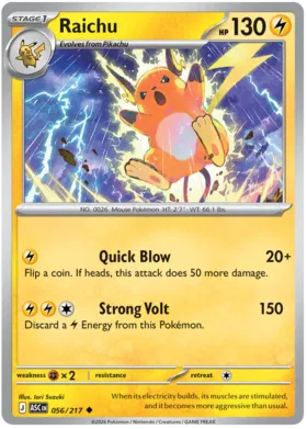 Raichu (056/217)