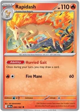 Rapidash (030/182)