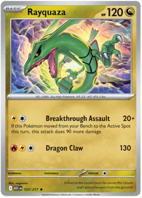 Rayquaza (153/217) (Holo)