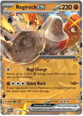 Regirock ex (101/182)