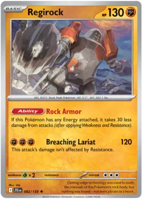 Regirock (Holo) (082/159)