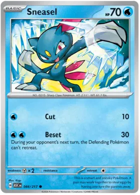 Sneasel (044/217)