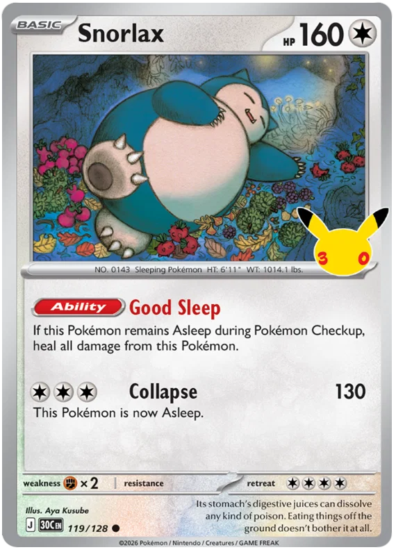 Snorlax (119/128) (Holo)