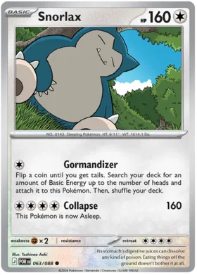 Snorlax (063/088)