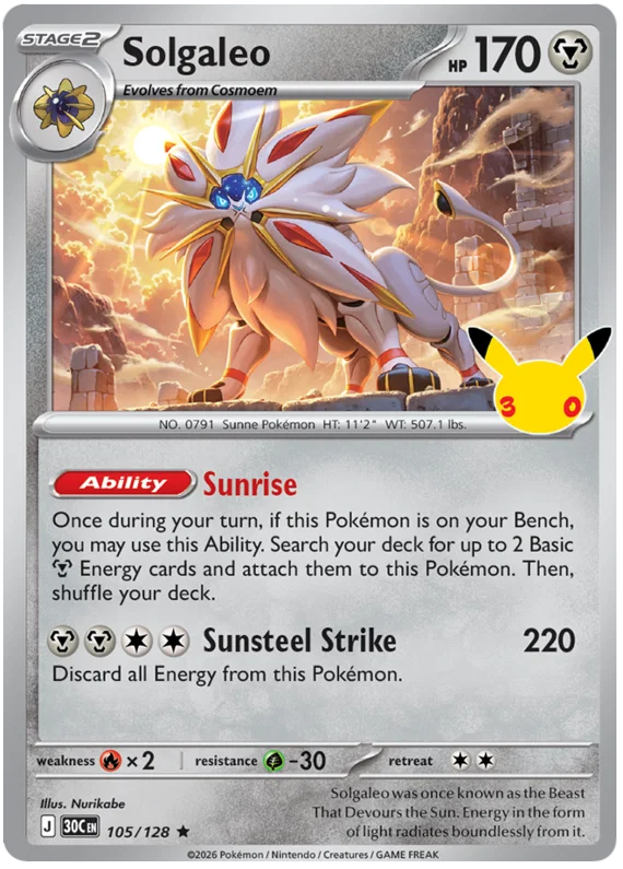 Solgaleo (105/128) (Holo)