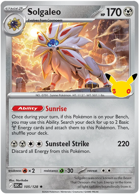Solgaleo (105/128) (Holo)
