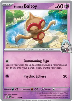 Steven's Baltoy (083/182)
