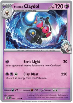 Steven's Claydol (084/182)