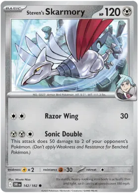 Steven's Skarmory (142/182)