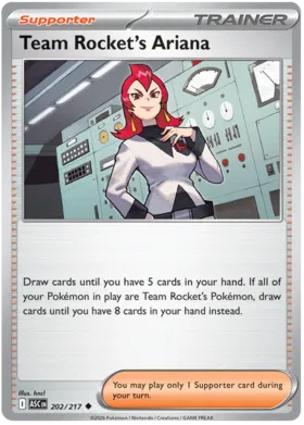 Team Rocket's Ariana (202/217)