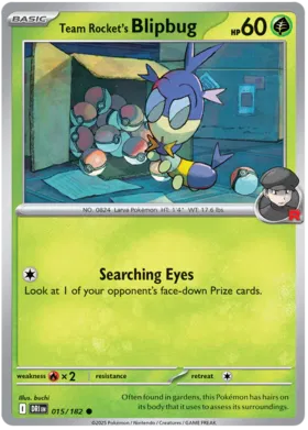 Team Rocket's Blipbug (015/182)