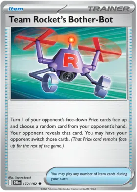 Team Rocket's Bother-Bot (172/182)