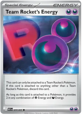 Team Rocket's Energy (217/217)