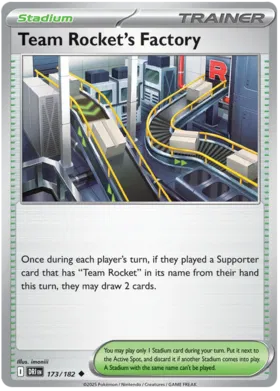 Team Rocket's Factory (173/182)